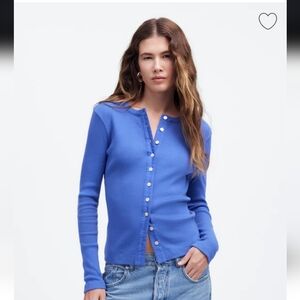 Madewell Ribbed Cardigan